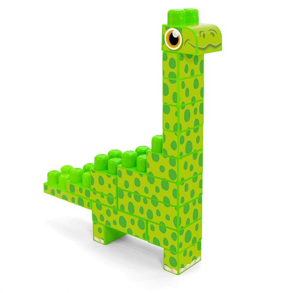 WADER 41493 Baby Blocks Dino klocki diplodok