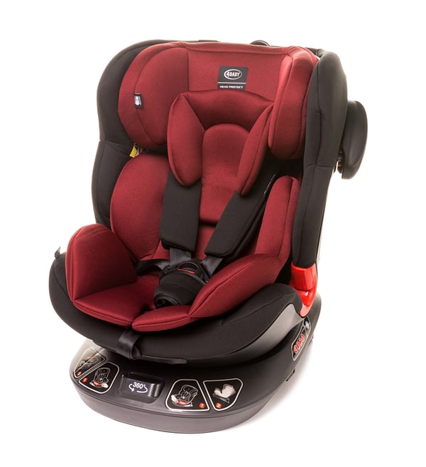 4 BABY Fotelik SPACE-FIX XXI 0-36 red